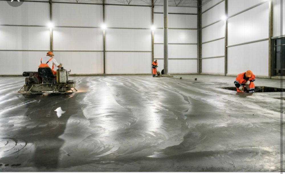 Промышленные полы! Топпинг