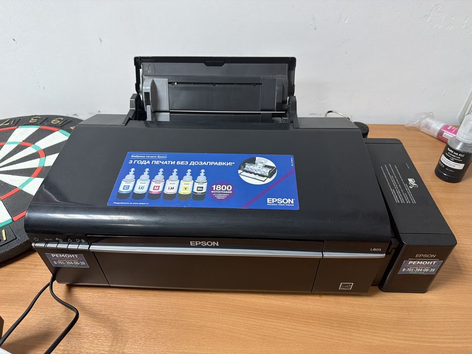 Принтер Epson L805 — 170 000 ₸, в отличном состоянии