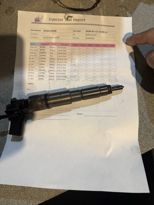 Пиезо дюзи БМВ с индекс 58