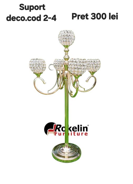 Suporti decoratiuni pentru mese evenimente