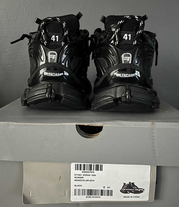 Pantofi sport Balenciaga runner black, nr. 41