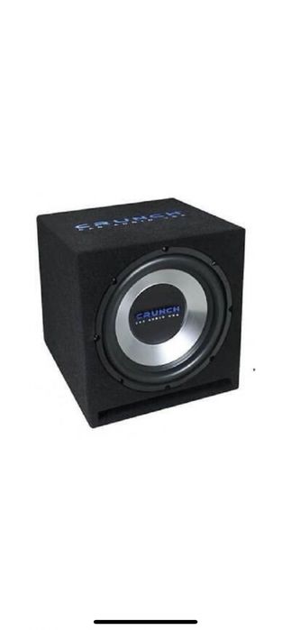 Paceht Subwoofer Crunch GPX 350 si statie blaupunct gta 2 400w