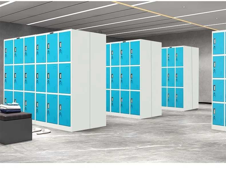 Metall shkaf razdevalka uchun – 1 dan 5 gacha bo‘limli