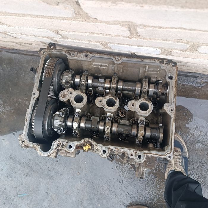 Двигатель Шевроле оникс , блок пробит