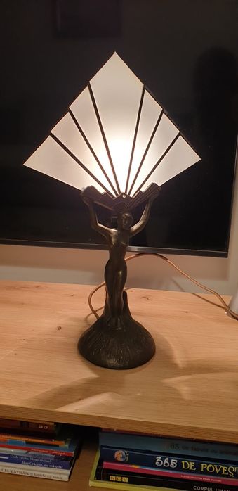 Accesoriu decorațiune lumina vintage colectie zamac Anglia 1950