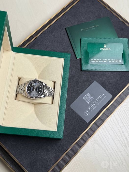 Rolex Datejust 41mm steel and whitegold 126334