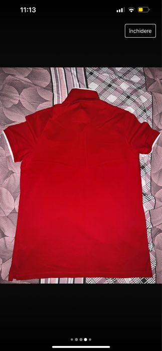 Tricou Calvin Klein jeans rosu