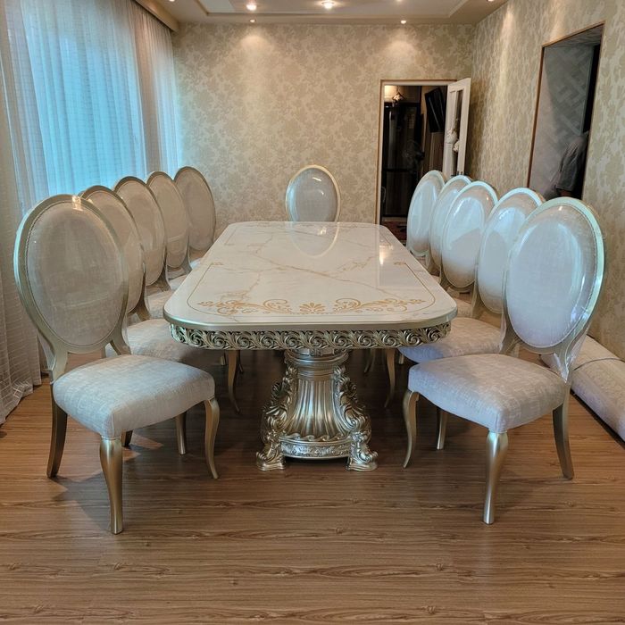 Цехтан ажойиб жозибакор стол ва стуллар