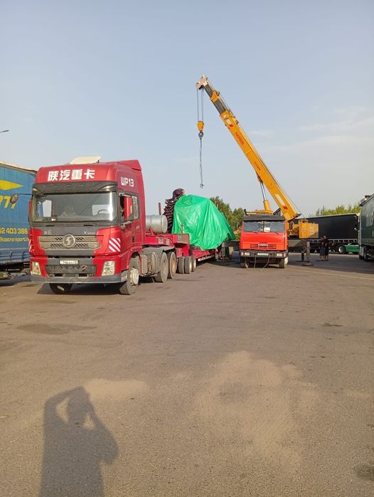 Услуги авто кран. Алматы.