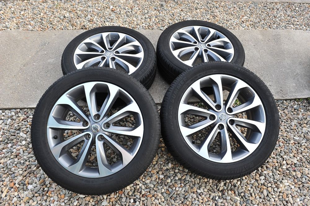 Roti/Jante Bi.colore Nissan Qashqai anvelope vara aprx Noi 215 55 18
