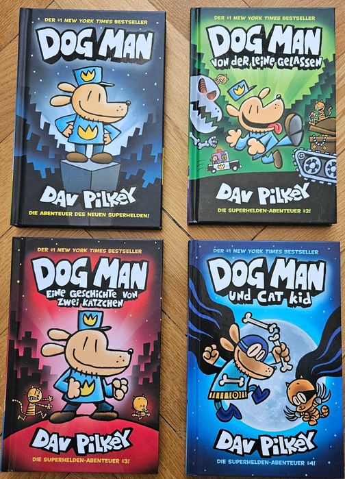 Carti Dog Man 1-4 in limba germana