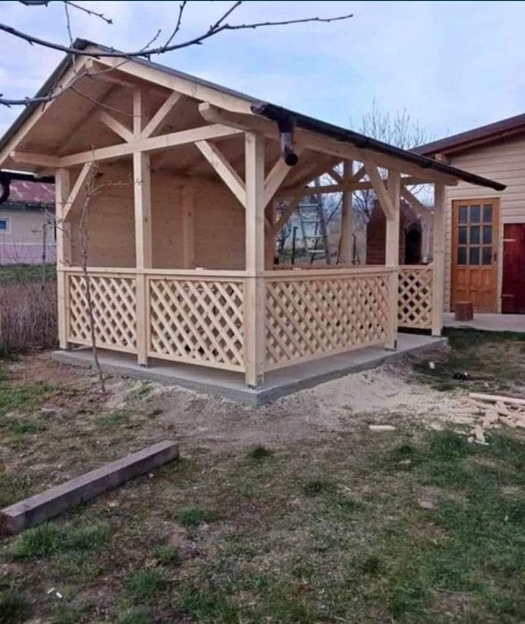 Terase din lemn
-foișoare la comanda
-pergole modele moderne
-leagăne