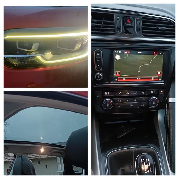 Renault Kadjar Bose / 1.5 dCi / Euro 6 / Pano / Led / Navi / Piele / Park assist / keyless Go / Entry / Line / Side