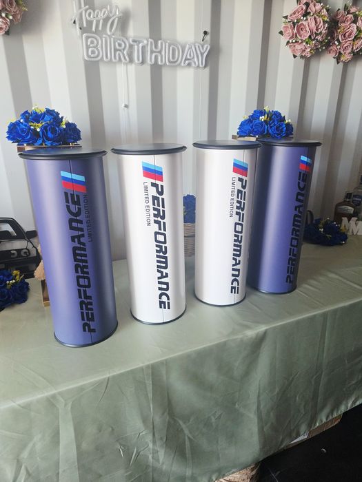 Маси за пред арка BMW за декорация украса
