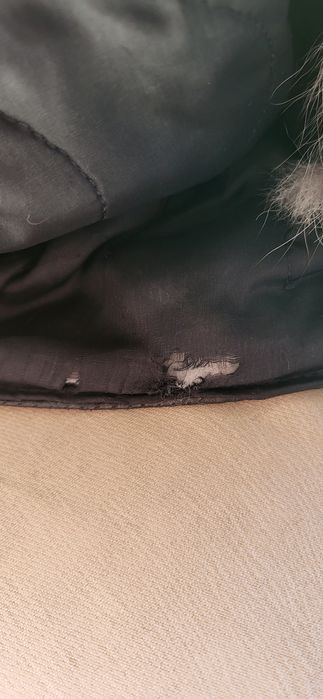 Кожено яке Gil Santucci,сребърна лисица S/M