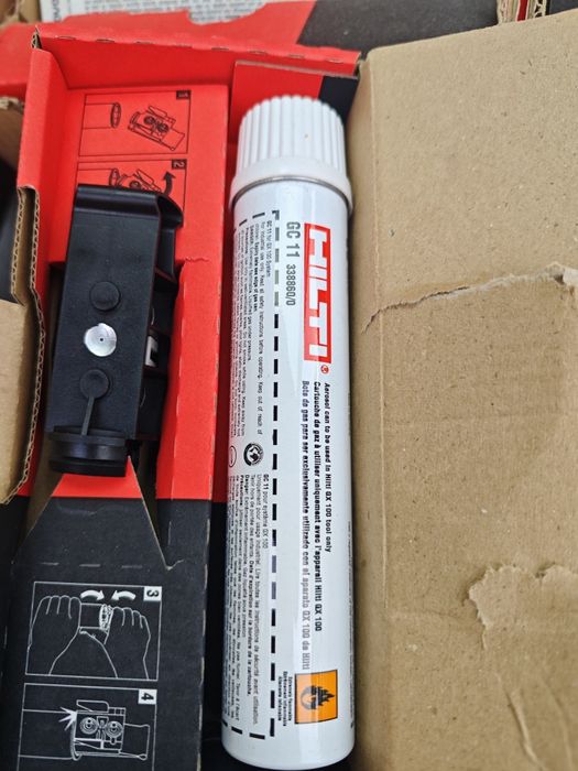 Газ флакон Хилти GC11  Hilti GX 100 пистолет GC 11 такер бетон метал