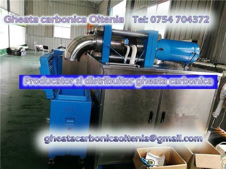 Producator/ distribuitor gheata carbonica in toate regiunile Olteniei