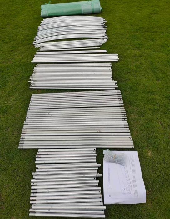 Sera de Gradina tip Tunel, 10x3x2m, Teava Galvanizata, NOU