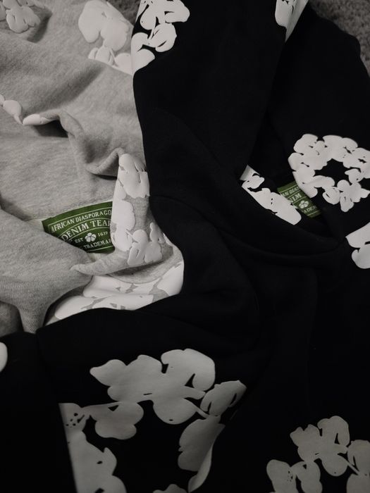 Hoodie demin tears tracksuit