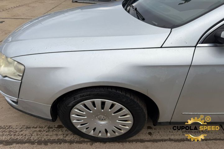 Aripa fata stanga culoare GRI LA7W Volkswagen VW Passat B6 [2005 - 20