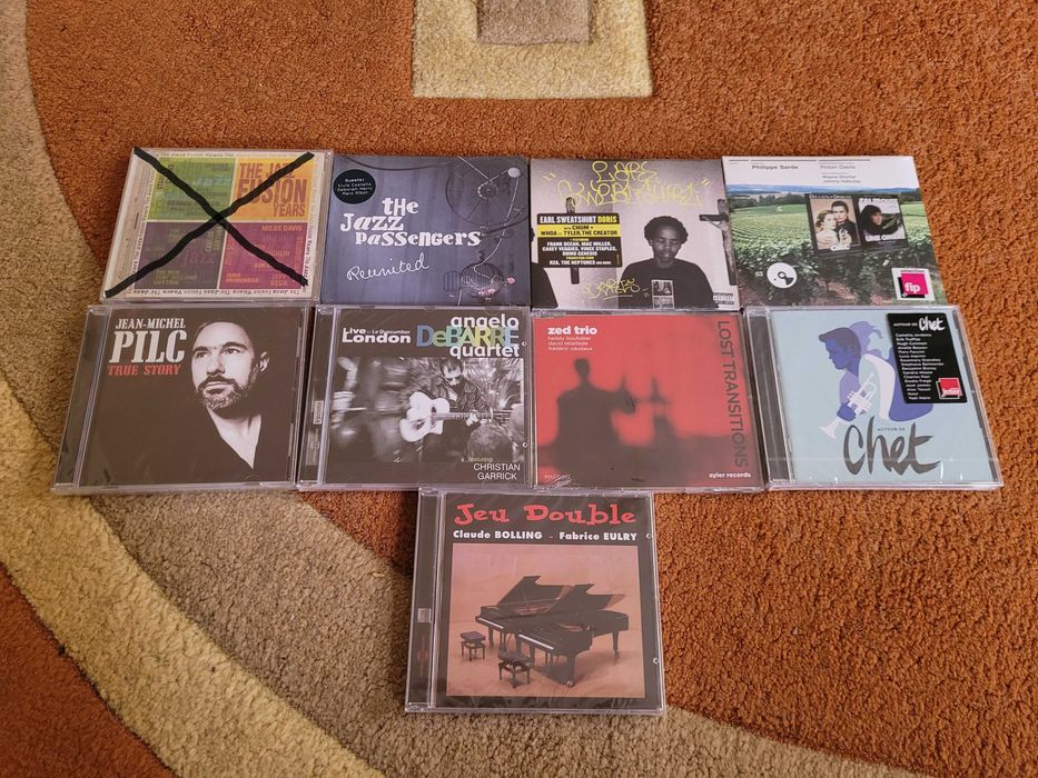 lot 4 cd noi, sigilate, pret pe bucata