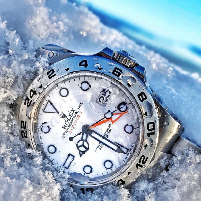 rolex explorer ll white dial 42,mm