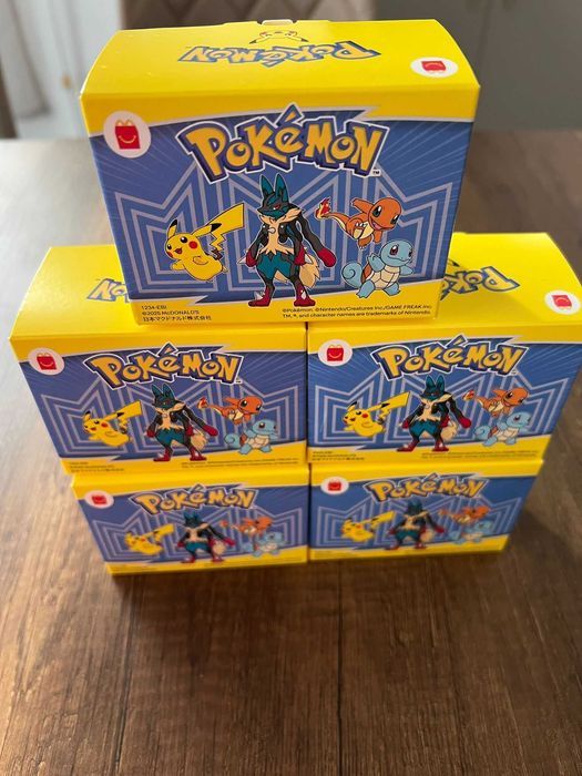 Pokemon JR and Mcdonalds campaign