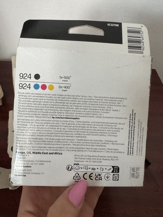 Cartuse imprimanta hp 924