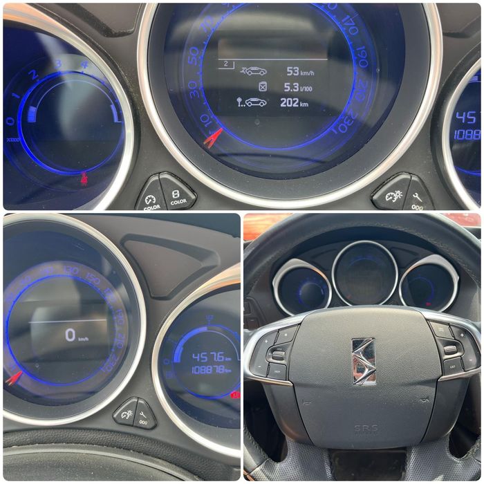 DS 4, GARANȚIE COMPLETA 1an,Facelift, 110mii km, revizie, înmatriculat