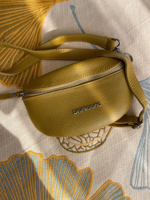 Сумка желтая DiGregorio