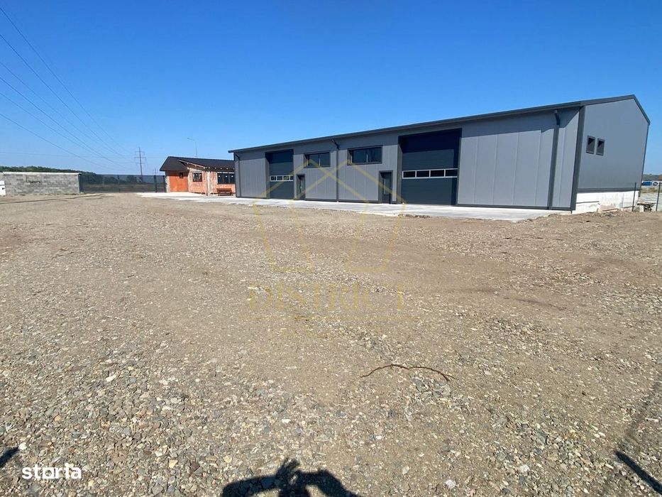 Hala industriala 430mp cu spatiu de birouri 130mp | Oradea