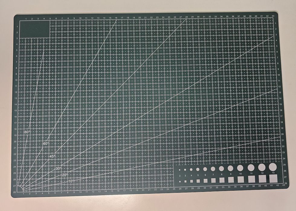 Самовъзстановяваща се Подложка за рязане А3