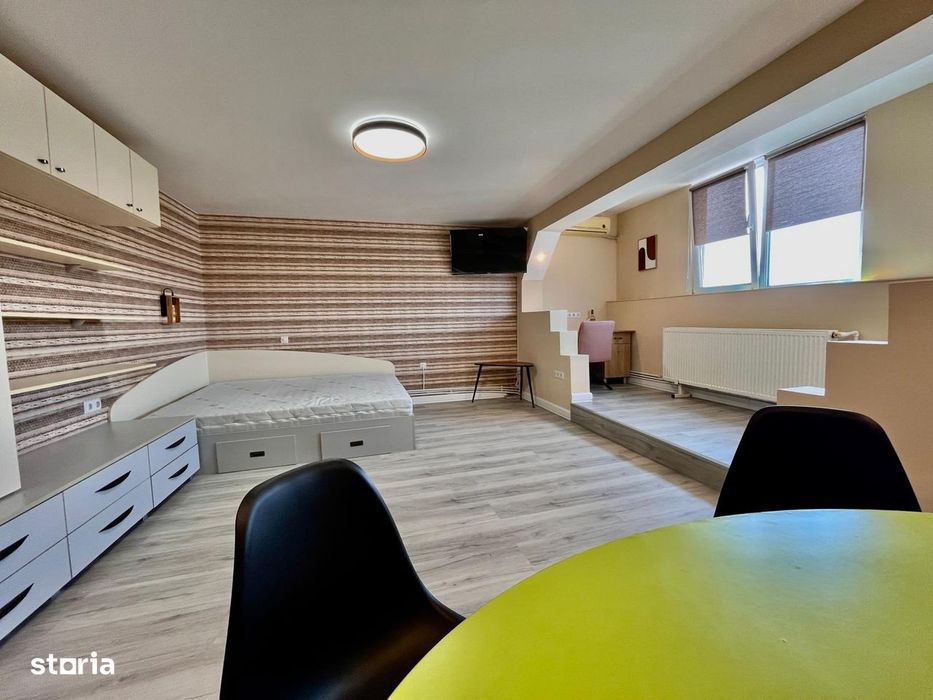 Apartament de inchiriat, o camera, Open space, 42 mp, Nicolina