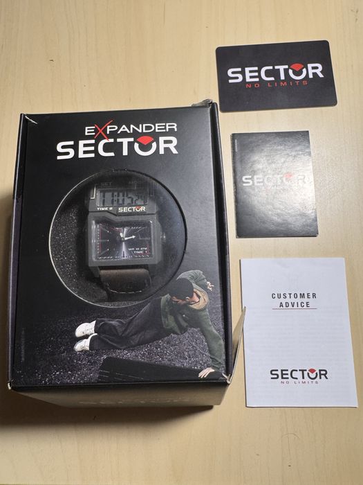 Ieftin -Sigilat-Ceas Sector cu Dublu afisaj -Nou-Nout