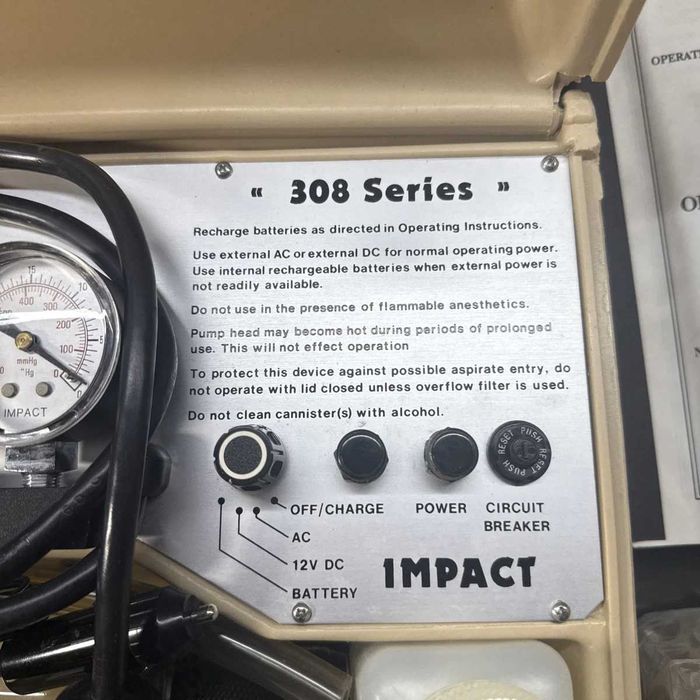 Портативный отсос Impact 308