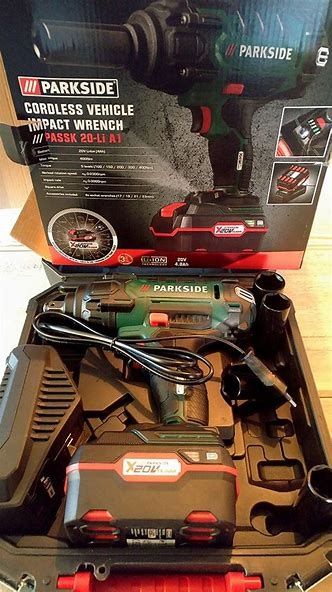 НОВ Ударен Гайковерт без Батерия PARKSIDE 400nm 20V Германия