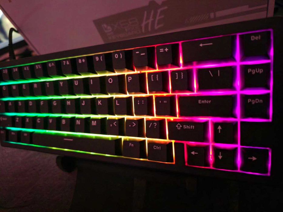 Tastatura Attack Shark X68 HE Wired Magnetic Rapid Trigger 8000Hz