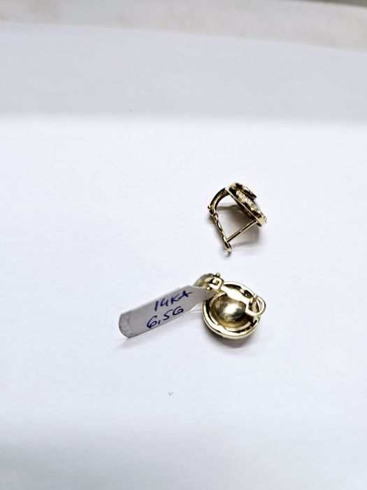 Vand cercei din aur 14 k 6.5 g cod 407
