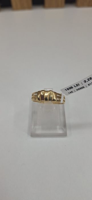 Inel Aur 14 K 3,28 Gr Masura 21/61 #48625