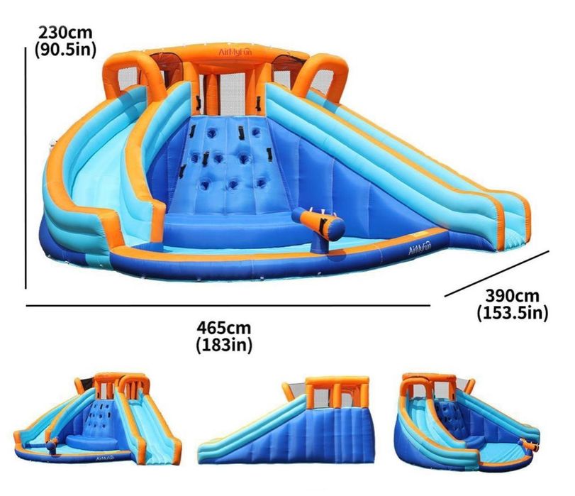 Детский батут ( Doctors Dolphin) 287× 262×182 . Бесплатная доставка