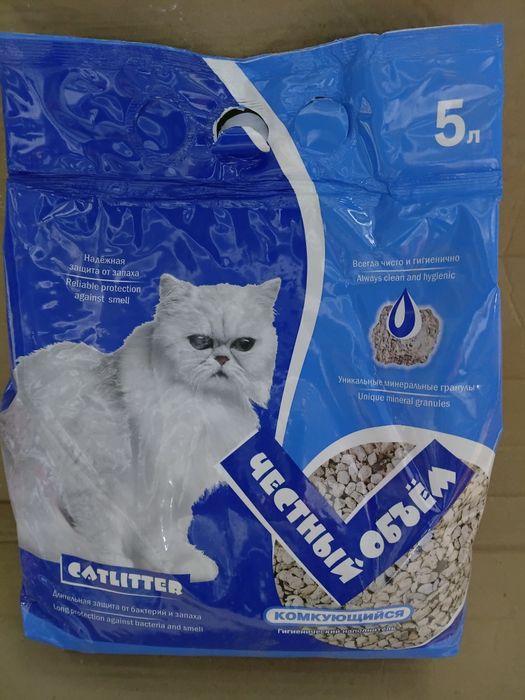 Наполнитель для кошек.