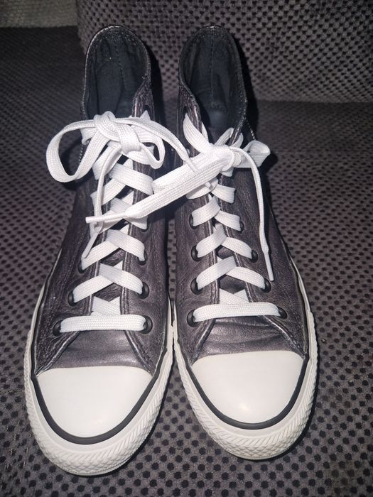 Converse All Star sneaker leather piele naturală nr 39.