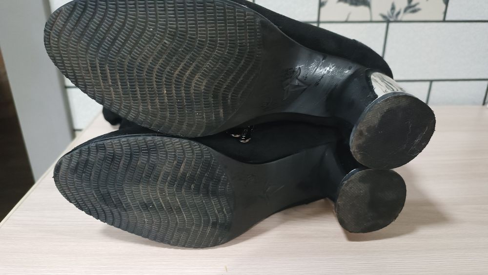 Сапоги осенние ботфорты