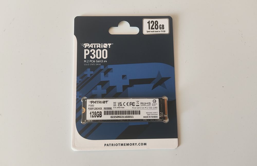 Новые, SSD M.2. - 128Gb.  Patriot