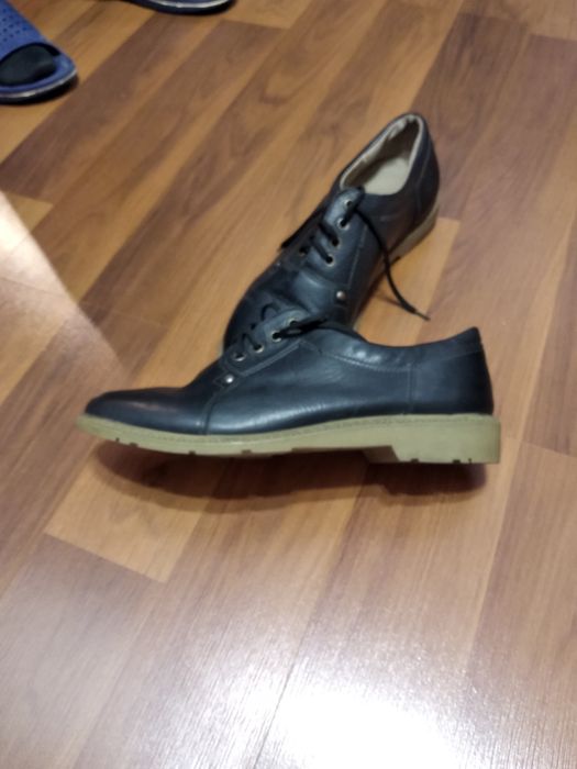 Мужские туфли кожаные.