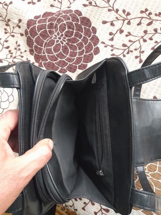 Geantă de piele naturală