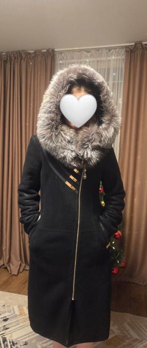 Зимняя женская дубленка