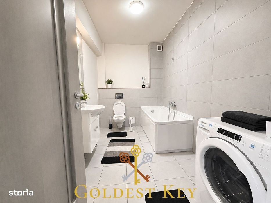 Apartament cu 2 camere, balcon si parcare subterana