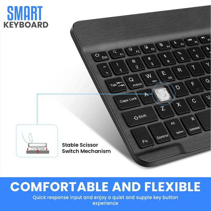Set tastatura si mouse Bluetooth
