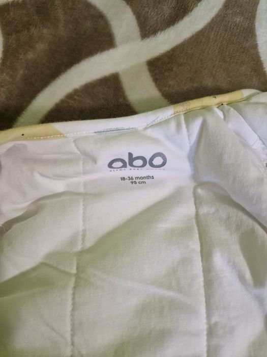 Спален чувал ABO alpha baby omega - Bag Me, Tog 2.5, 18-36 м, Lemons